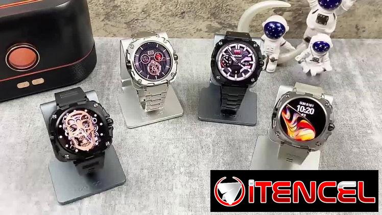 reloj inteligente original con pantalla Amoled gran batería, lujo y tecnología combinados