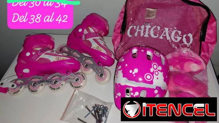 Patines nuevos con acesorios