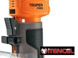 Rebajadora Compacta Inalambrica 1/4 Truper Pro