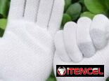Guantes blancos tactiles y de frio Y negros para Moto y bicicleta