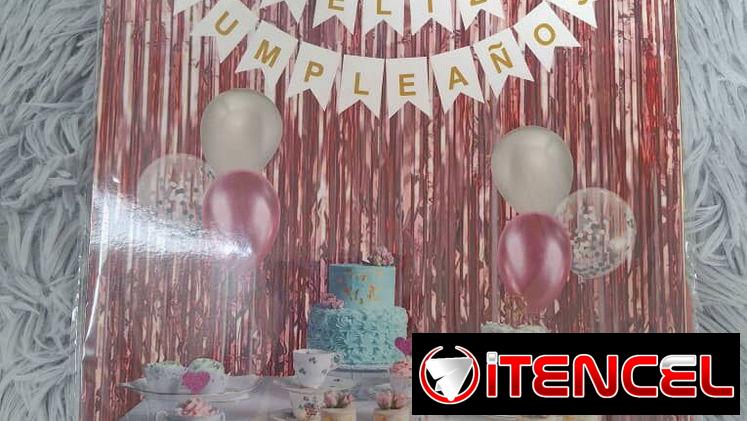 Set de decoración de cumpleaños