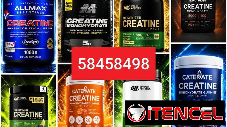Varias marcas de Creatina