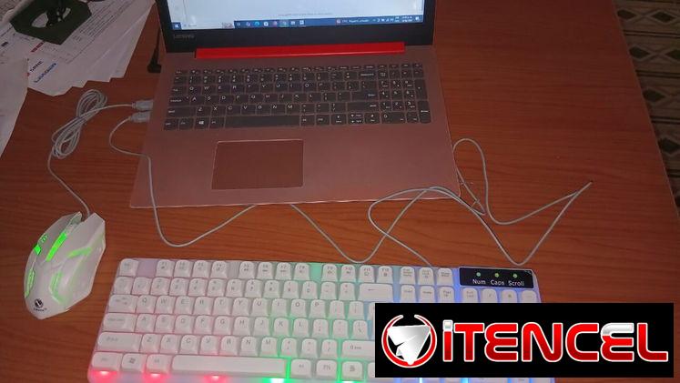 TECLADO & MOUSE C/CABLE Modelo GTX350