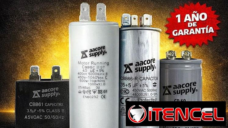 CAPACITORES PARA REFRIGERACIÓN, Capacitor de arranque y Permanente