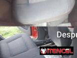 Limpieza de asientos de autos.