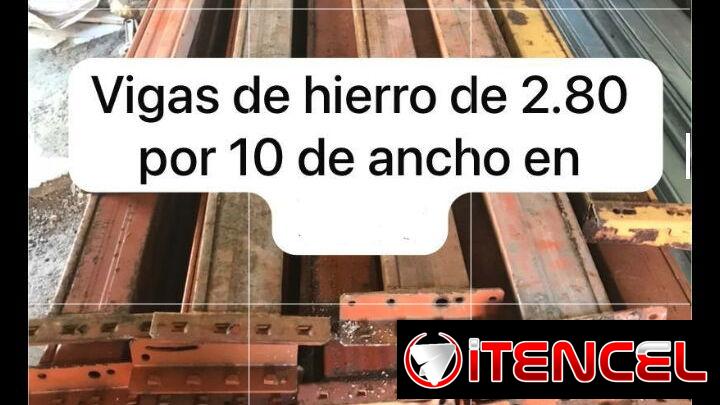 ❎❎ Bigas naranjas de las fuertes para estructura, maxima calidad de hierro