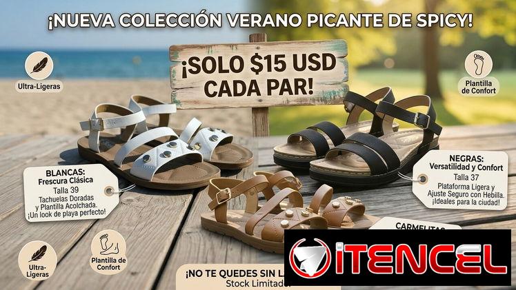 Sandalias colección de verano