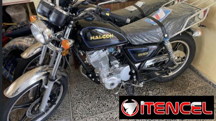 MOTO GN150F HALCÓN  ⚙️ESPECIFICACIONES:  • cuadro de fábrica  • Autonomía de 50km/L • ⁠tanque 10 L • 150F  🧾CON CHAPA