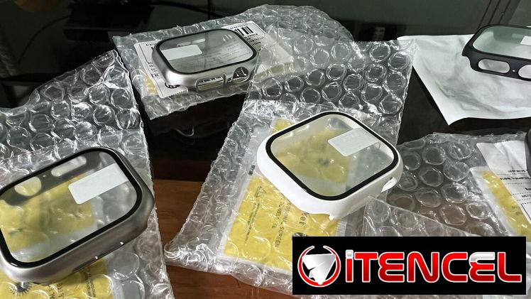 Protector rígido con mica de cristal incluida para Apple Watch Serie 10 y 11 (42mm y 46mm)