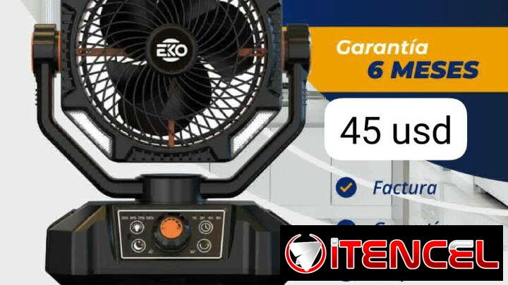 Ventilador recargable