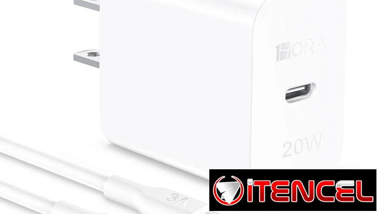 Cargador 20W rápido con CABLE TIPO C