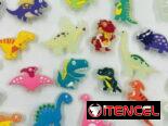 Pines de dinosaurios luminosos | videojuegoshabana.com