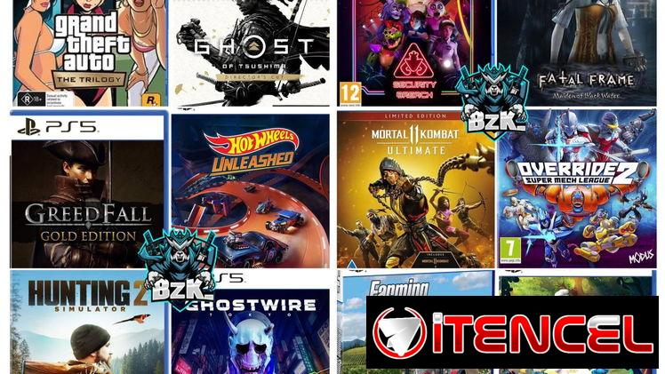 Desbloqueo para tu PS5 Versión 12.00 e inferior. Catálogo con 7tb de juegos y en aumento!!!