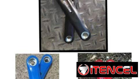 Bielas de Bicimoto, posapies ,Bomba con medidor,capa de moto, candado de alarma, chicharra,cadena