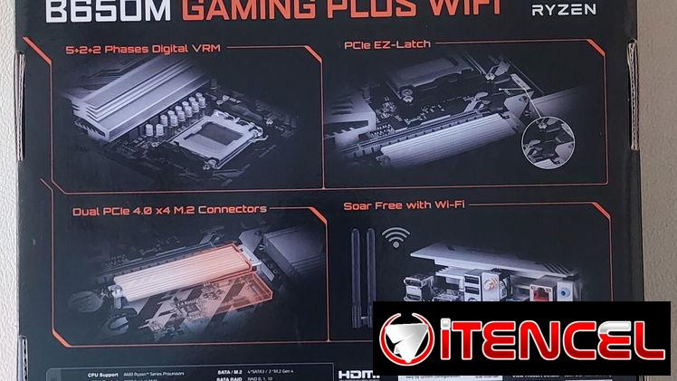 Kit Gigabyte B650M Gaming Plus Wifi+Ram T-Force Delta ddr5 Rgb 2x8gb 6000Mhz nuevos en caja-270usd