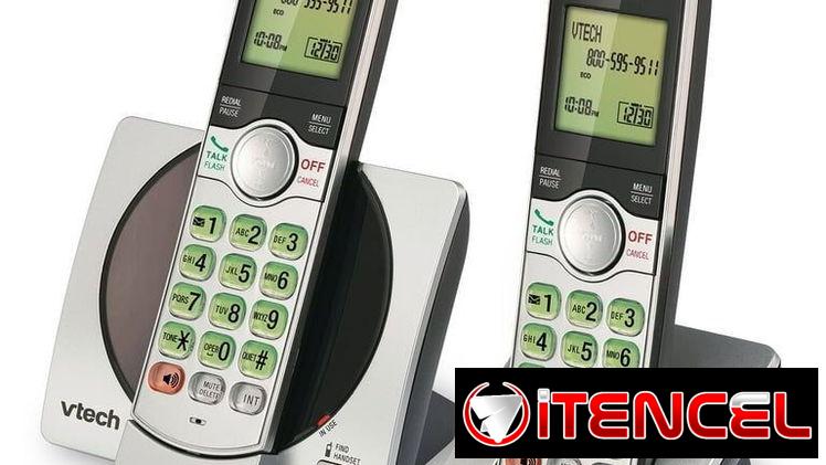 📞 Teléfono Inalámbrico con 2 Auriculares (Nuevo) 📞