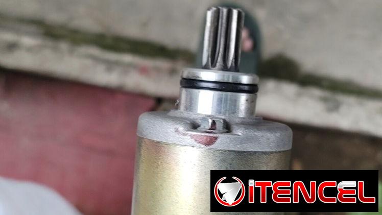 Motor de arranque y Candena 480H para Gn 125