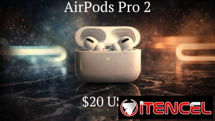 AirPods Pro 2  (audifonos inalámbricos ideales para IPhone)