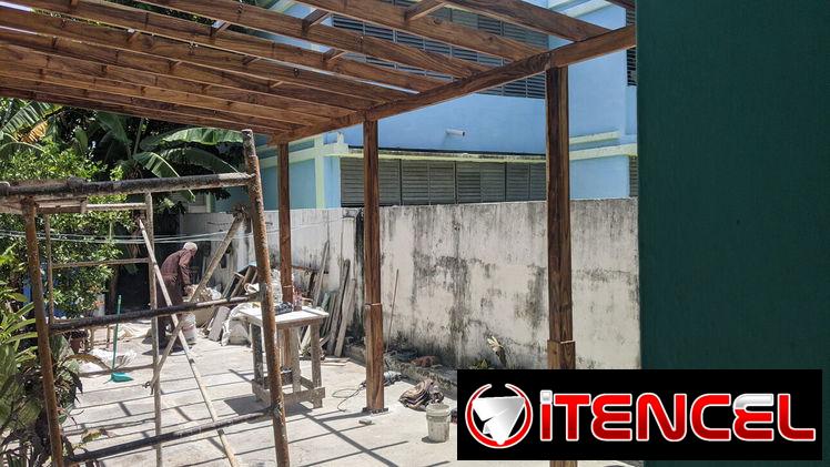 Techos,pérgolas, pisos