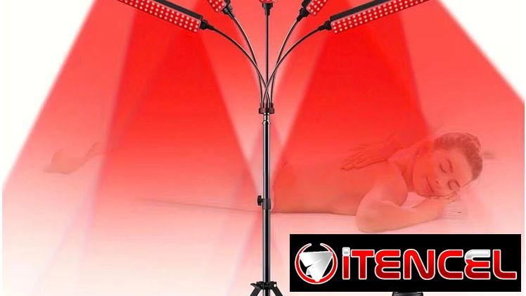 Lámpara de Terapia de Luz Roja 5 Cabezales (660nm + 850nm)