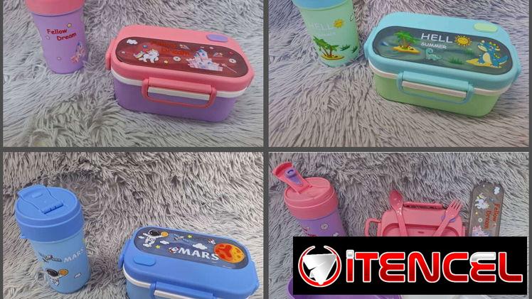 Set de lonchera con pomo para niños (G2)