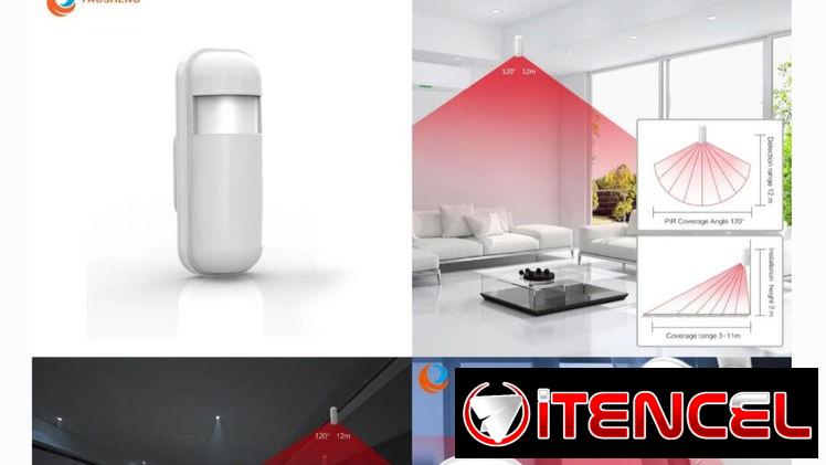 Sensor de movimiento para sistema de alarma