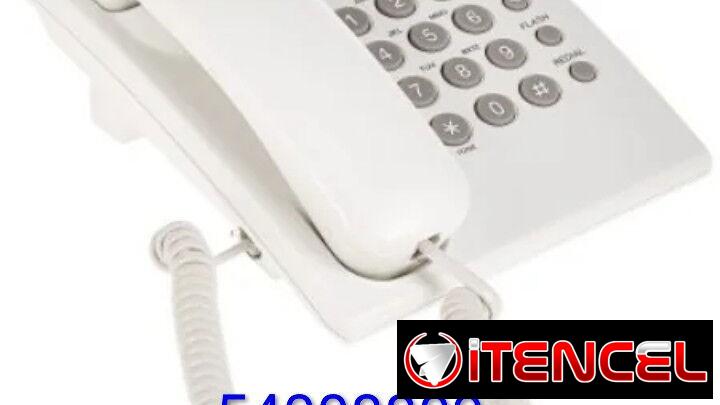 Telefono Fijo Blanco