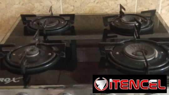 Cocina de gas 4 quemadores