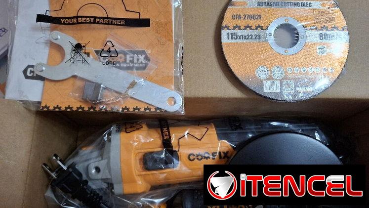 Pulidora marca Coofix nueva en su caja. 750W. 11000rpm. 110V/60Hz.