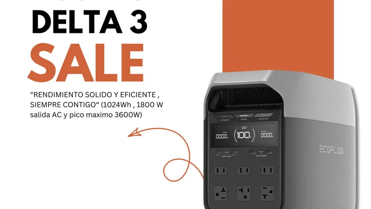 •• Estaciones EcoFlow DELTA 3 , BLUETTI, ANKER NUEVAS + Envío a tu domicilio GRATIS!!! videojuegoshabana.com