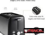 🍞🔥 Tostadora Amazon Basics 2 Rebanadas 800W | 7 Niveles | Bagel/Defrost/Cancel | ENVÍO DISPONIBLE * + GARANTÍA**