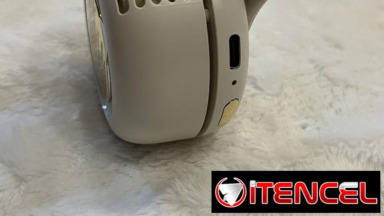 Minu ventilador recargable, puerto C,ideal para llevar encima, en blusa, camisa, vestido, bolso o cartera.