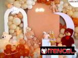 Deciraciones hermosas para revelación de sexo y babyshower