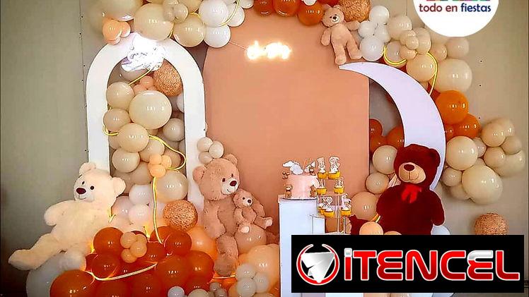 Deciraciones hermosas para revelación de sexo y babyshower