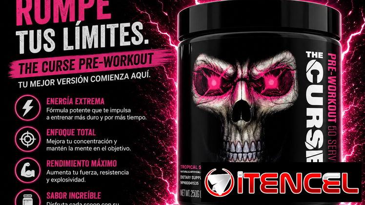 🛒✔ Pre entreno The Curse 30 Servicios 20$