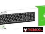 Teclado PC Negro de Cable usb Marca Limeide K15 Nuevo en caja