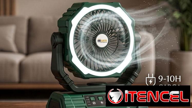 Ventilador recargable f6🍀