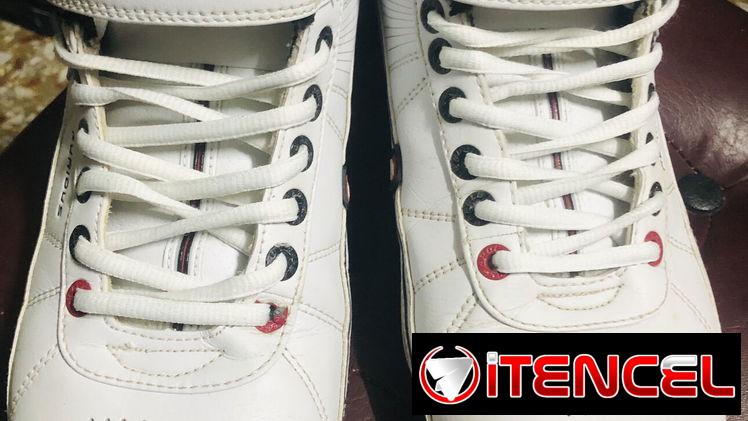 Tenís de cuero originales marca Apolo no. 40