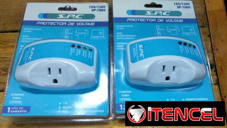 Regulador o protector de voltaje para equipos electrodomésticos