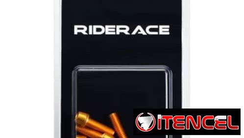 ✨🚴 Tornillos con aleación de titanium RiderRace para Bicicleta 🚴✨