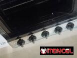 COCINA CON HORNO DE GAS CON 4 QUEMADORES Y 20 PLATEADA, ENTREGA DE FACTURA, VARIEDAD DE ELECTRODOMÉSTICOS, ETC