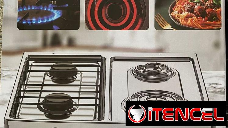 Cocinas de mesa de gas y eléctrica