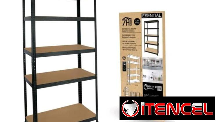 Estantes modular de 5 baldas ajustables
