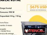 Tienda física: calentador, refrigerador, lavadora, cocina, microwave,  recargable, horno