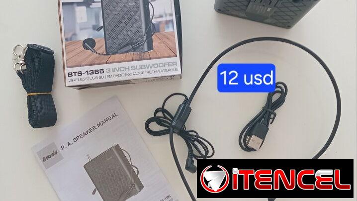 Radio con microfono $10 usd