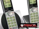 Teléfono Inalámbrico con 2 Auriculares