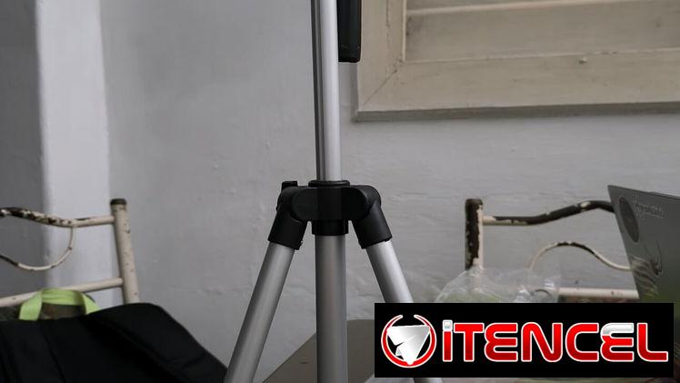 Trípode para cámara + base para teléfono