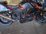 Moto de gasolina deportiva Furia 250 cc