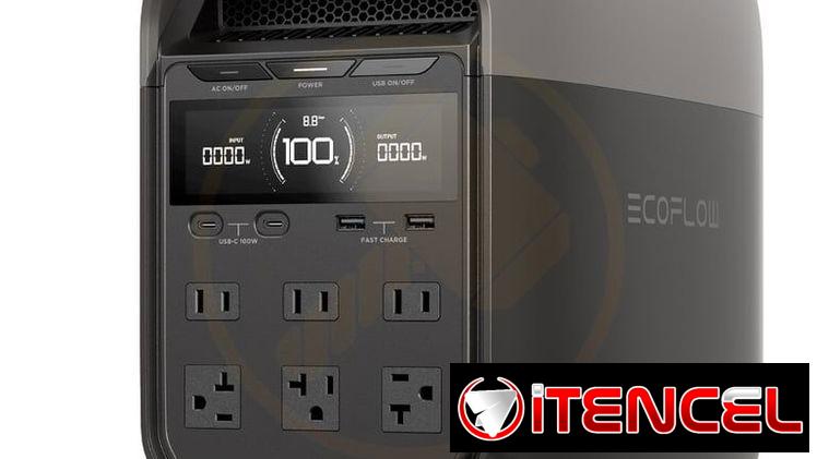 EcoFlow DELTA 3 con 1024Wh, 1800W – Pico 3600W, Carga Rápida y Batería LiFePO Estación de Energía Portátil Precio: 710