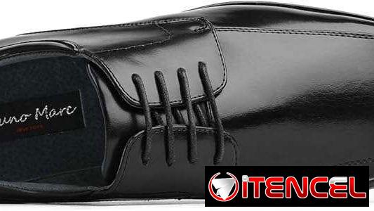 Zapatos de Vestir de Hombre (Originales) Marca Bruno Marc. Talla 43.5. Cuero Sintético Alta Calidad